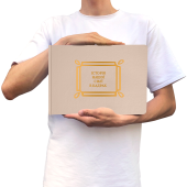 Фотоальбом А4 "Історія нашої сім'ї" бежево-золотий