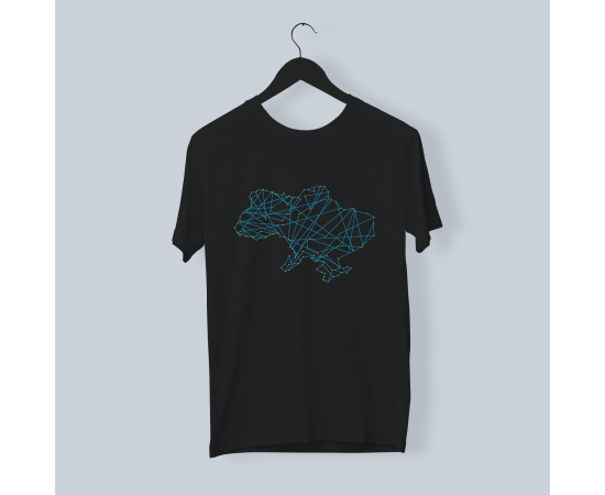 Футболка PapaDesign "Карта Украины"