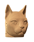 Картонний 3Д пазл "Cat"