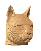 Картонний 3Д пазл "Cat"