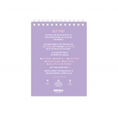 Стікербук лавандовий (Sticker book lavander)