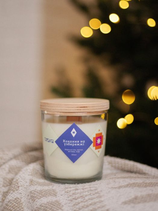 Соевая свеча "Любовь на побережье"