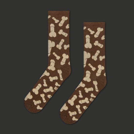 Шкарпетки CEH Пісюни коричневі