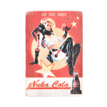 Деревянный постер "Fallout #3 Zap that thirst!"