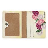 Обложка на id паспорт, автодокументы "Цветы"