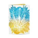 Обложка на паспорт "Цветочный герб"