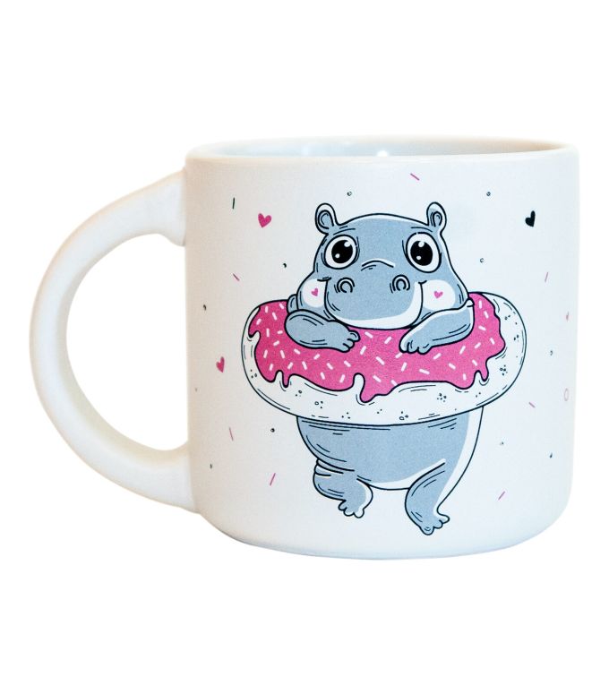 Чашка матова "Donut Worry"