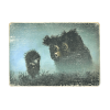 Дерев'яний постер "Hedgehog and Owl"