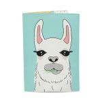 Обложка на паспорт "Лама"