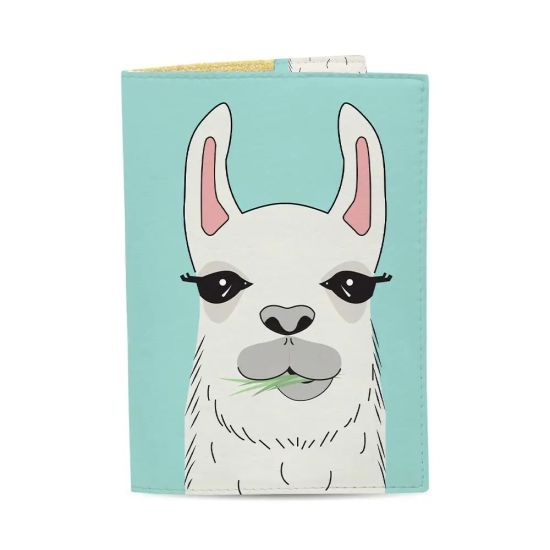Обложка на паспорт "Лама"