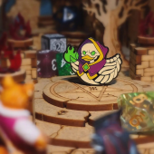 Значок Илька и Сорока  "Утка-Лич"