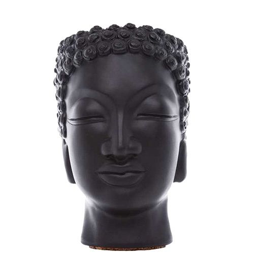 Арт-вазон "Будда" (чёрный)