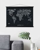Скретч Карта Світу Travel Map LETTERS World