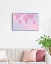 Cкретч Карта Світу Travel Map Love World