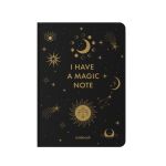 Блокнот в клеточку «I HAVE A MAGIC NOTE» черный