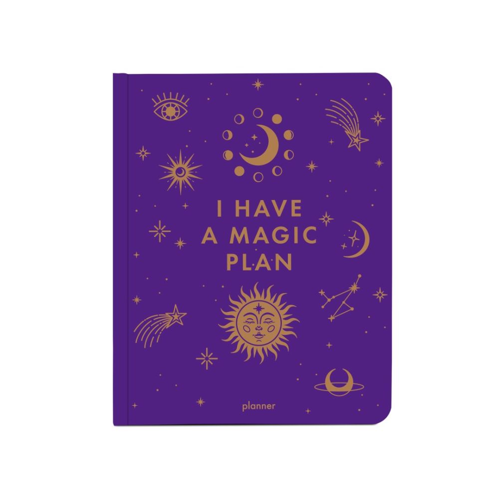 Планер "I have a magic plan" фиолетовый