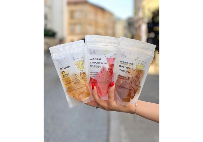 Желейні цукерки Jelly Bar Хринівка, Медовуха, Вишнівка