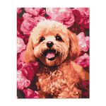 Картина по номерам "Мальтипу в цветах"