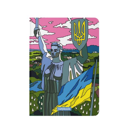 Блокнот в клеточку «Родина-мать» 