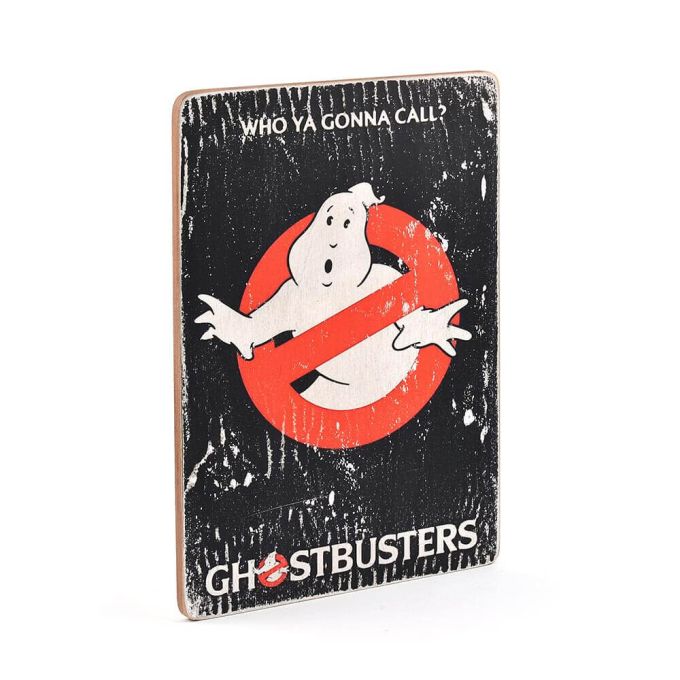 Дерев'яний постер "Ghostbusters"