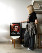 Картина в массивной раме "Молодость"