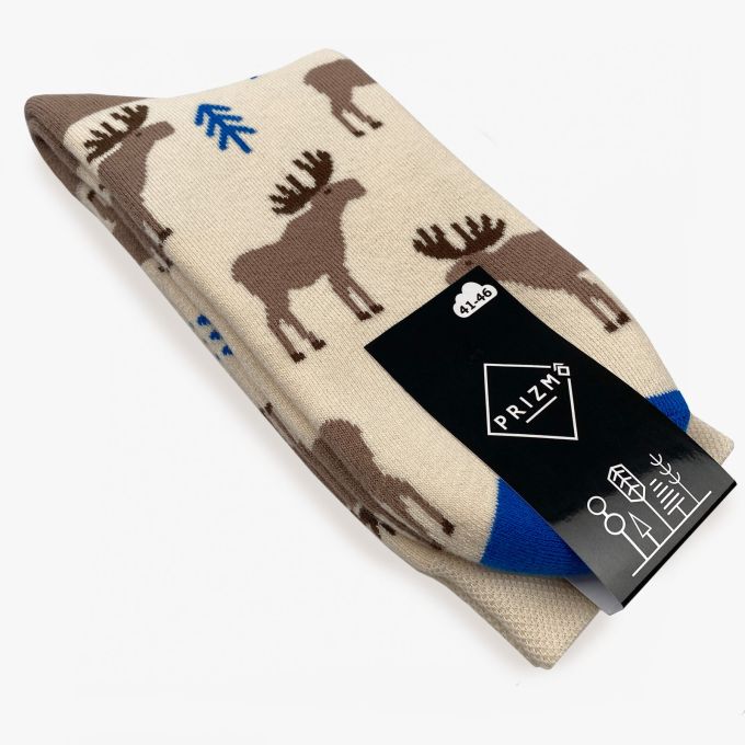 Теплые носки Prizmo Moose