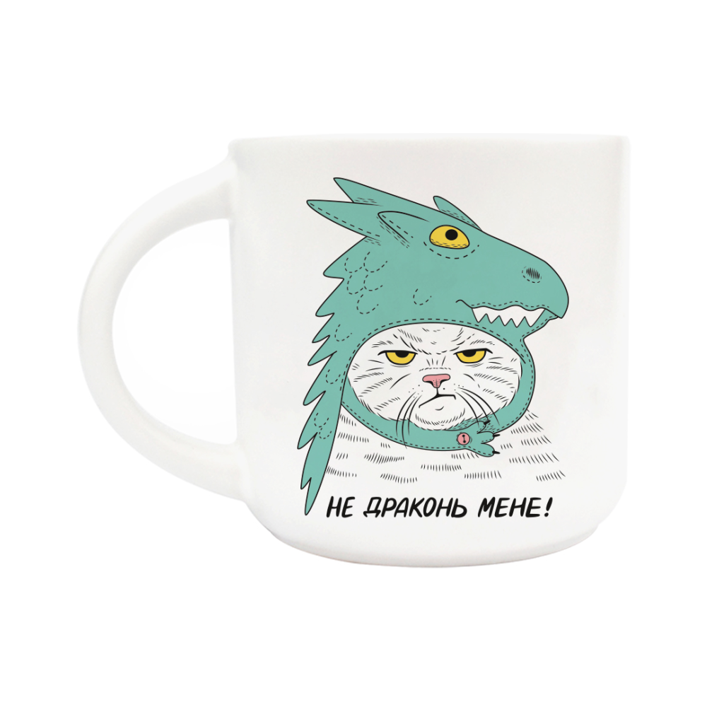 Чашка Orner «Кот-дракон»