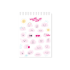 Стікербук лавандовий (Sticker book lavander)