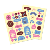 Мініпланер "I HAVE NO PLAN AT ALL mini" рожевий