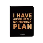 Планер "I HAVE ABSOLUTELY NO PLAN" чорний
