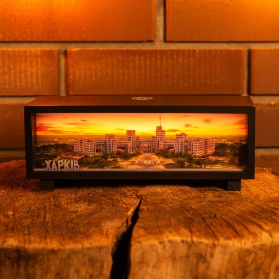 Нічник-панорама “Харків“ чорний