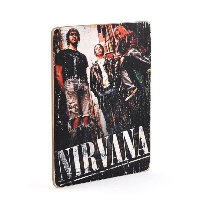 Дерев'яний постер "Nirvana # 5"