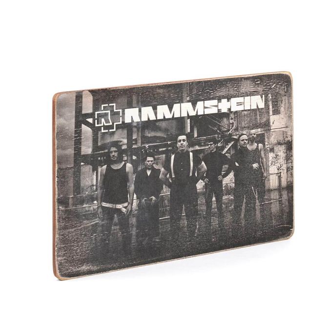 Деревянный постер "Rammstein #2"