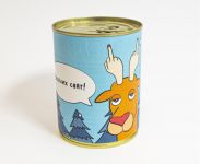 Консервовані шкарпетки "Олень. Веселих свят"