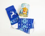 Консервированные носки "Олень. Веселих свят"