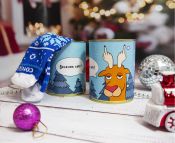 Консервированные носки "Олень. Веселих свят"