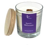 Соевая свеча "Сирень и тюльпаны"