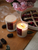 Соевая свеча "Ежевика и малина"