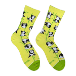 Носки Дед Носкарь Панда-бамбук