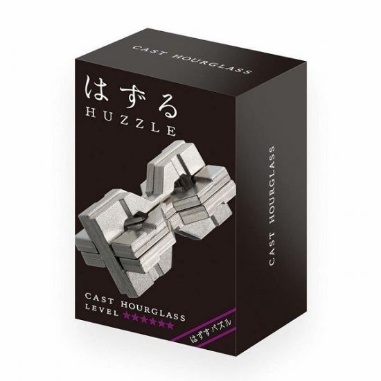 Металева головоломка Пісочний годинник (Huzzle Hourglass) 6-й рівень