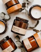 Свеча соевая Сандал-ваниль