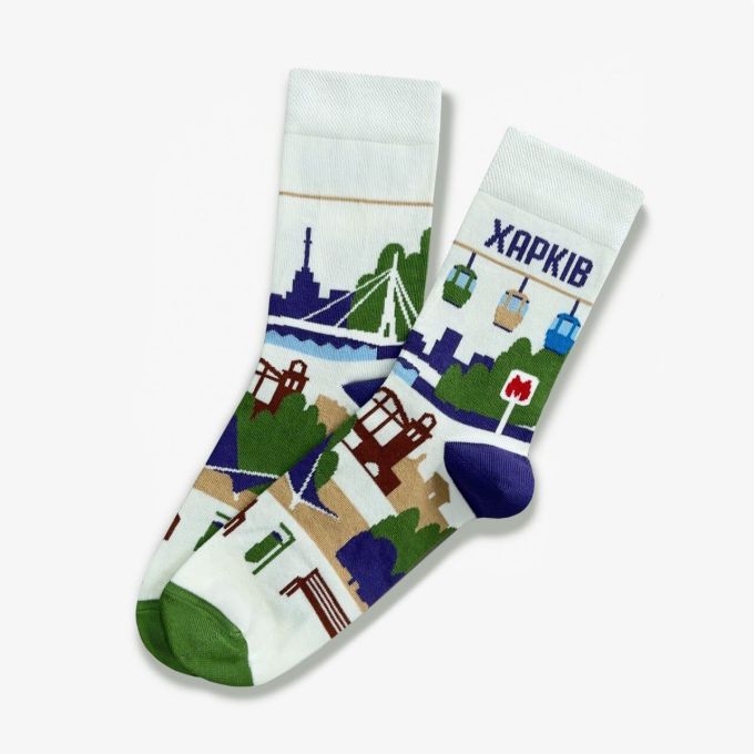 Шкарпетки Prizmo Прогулянка Харковом