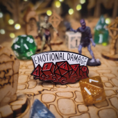 Значок Илька и Сорока  "Emotional Damage"