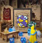 Значок Илька и Сорока  "Утка-маг"