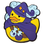 Значок Илька и Сорока  "Утка-маг"