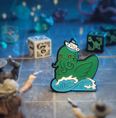 Значок Илька и Сорока  "Пробуждение Утки-Ктулху"