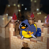 Значок Илька и Сорока  "Утка-проныра"