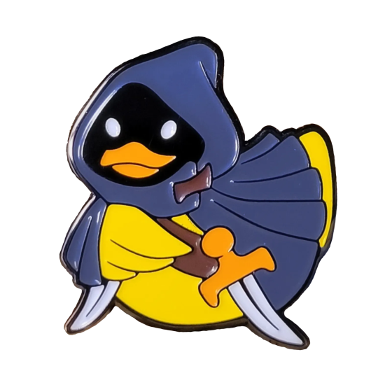 Значок Илька и Сорока  "Утка-проныра"