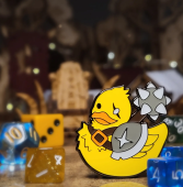 Значок Илька и Сорока  "Утка-Варвар"