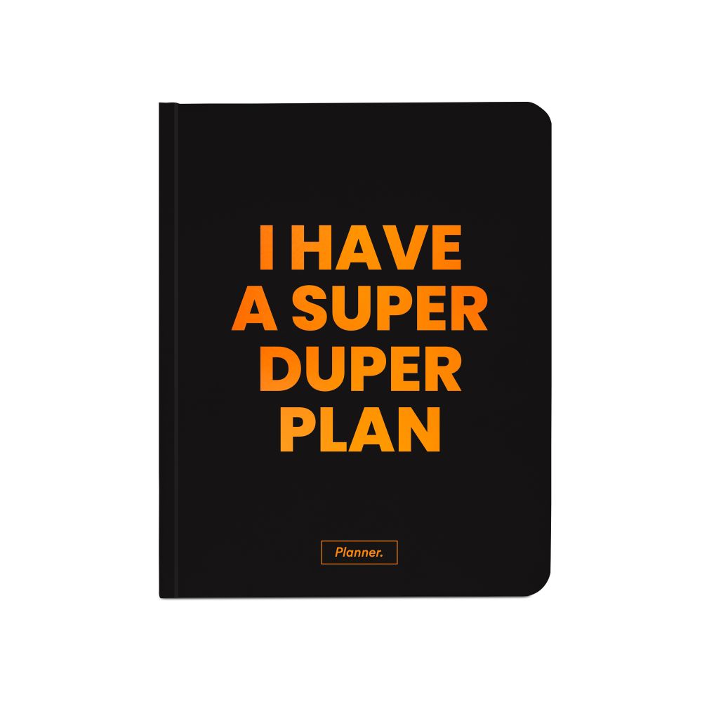 Планер I have a super duper plan black